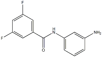 N-(3-aminophenyl)-3,5-difluorobenzamide Struktur