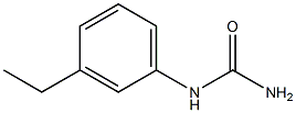 N-(3-ethylphenyl)urea Struktur