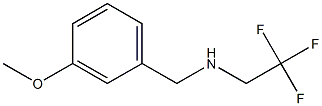 N-(3-methoxybenzyl)-N-(2,2,2-trifluoroethyl)amine Struktur