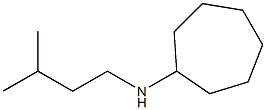 N-(3-methylbutyl)cycloheptanamine Struktur