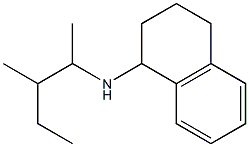 N-(3-methylpentan-2-yl)-1,2,3,4-tetrahydronaphthalen-1-amine Struktur