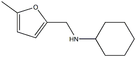 N-[(5-methylfuran-2-yl)methyl]cyclohexanamine Struktur