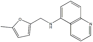 N-[(5-methylfuran-2-yl)methyl]quinolin-5-amine Struktur