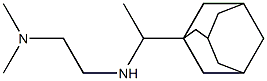 N'-[1-(1-adamantyl)ethyl]-N,N-dimethylethane-1,2-diamine Struktur