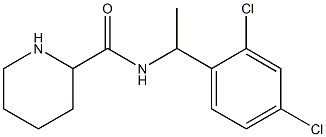 N-[1-(2,4-dichlorophenyl)ethyl]piperidine-2-carboxamide Struktur