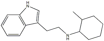 N-[2-(1H-indol-3-yl)ethyl]-2-methylcyclohexan-1-amine Struktur