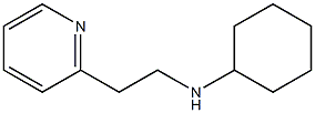 N-[2-(pyridin-2-yl)ethyl]cyclohexanamine Struktur