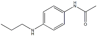 N-[4-(propylamino)phenyl]acetamide Struktur