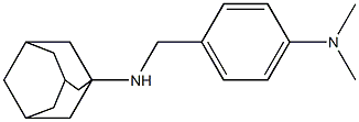 N-{[4-(dimethylamino)phenyl]methyl}adamantan-1-amine Struktur