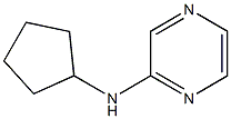 N-cyclopentylpyrazin-2-amine Struktur