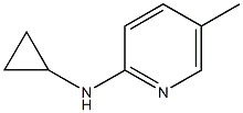 N-cyclopropyl-5-methylpyridin-2-amine Struktur