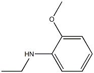 N-ethyl-2-methoxyaniline Struktur