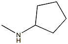 N-methylcyclopentanamine Struktur