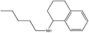 N-pentyl-1,2,3,4-tetrahydronaphthalen-1-amine Struktur