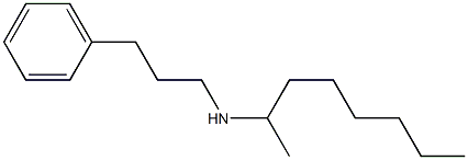 octan-2-yl(3-phenylpropyl)amine Struktur