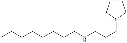 octyl[3-(pyrrolidin-1-yl)propyl]amine Struktur