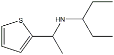 pentan-3-yl[1-(thiophen-2-yl)ethyl]amine Struktur