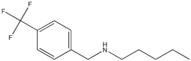 pentyl({[4-(trifluoromethyl)phenyl]methyl})amine Struktur