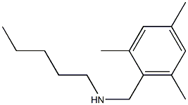 pentyl[(2,4,6-trimethylphenyl)methyl]amine Struktur