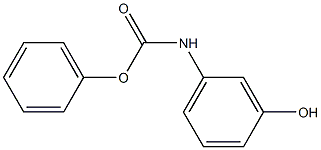 phenyl N-(3-hydroxyphenyl)carbamate Struktur