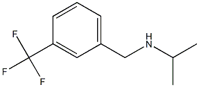 propan-2-yl({[3-(trifluoromethyl)phenyl]methyl})amine Struktur