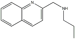 propyl(quinolin-2-ylmethyl)amine Struktur