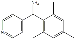 pyridin-4-yl(2,4,6-trimethylphenyl)methanamine Struktur