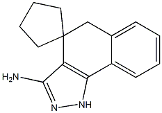 4,5-dihydrospiro(1H-benzo[g]indazole-4,1'-cyclopentane)-3-amine Struktur