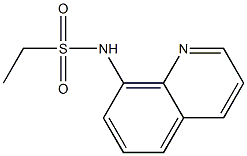 N-(8-quinolinyl)ethanesulfonamide Struktur