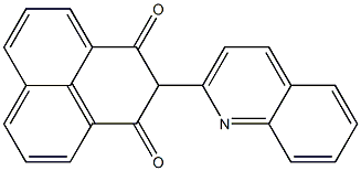 2-(2-quinolinyl)-1H-phenalene-1,3(2H)-dione Struktur