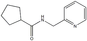 N-(2-pyridinylmethyl)cyclopentanecarboxamide Struktur