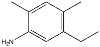 5-ethyl-2,4-dimethylphenylamine Struktur