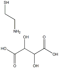 Cysteamine tartrate Struktur