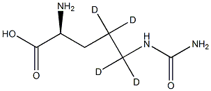 L-Citrulline-4,4,5,5-d4 Struktur