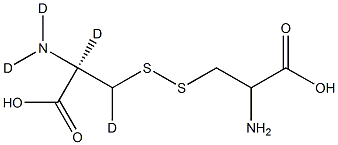 Cystine-d4 Struktur