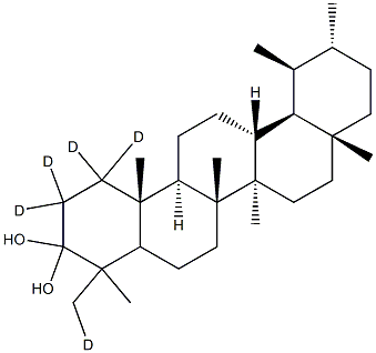 Ursodiol-d5 Struktur