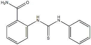 2-[(anilinocarbothioyl)amino]benzamide Struktur