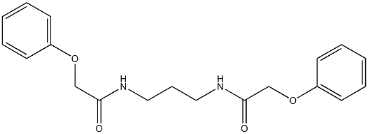 2-phenoxy-N-{3-[(2-phenoxyacetyl)amino]propyl}acetamide Struktur