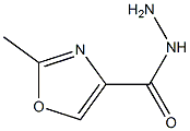 2-Methyloxazole-4-carboxylic acid hydrazide Struktur