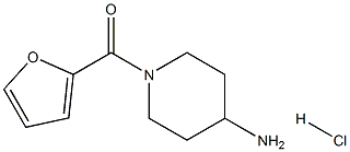 1-(2-furoyl)piperidin-4-amine hydrochloride Struktur