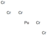 Pentachromium plutonium Struktur