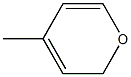 4-Methyl-2H-pyran Struktur