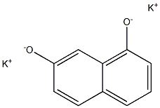 Dipotassium 1,7-naphthalenediolate Struktur