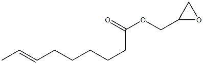 7-Nonenoic acid glycidyl ester Struktur