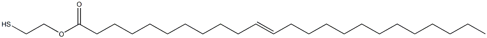 11-Tetracosenoic acid 2-mercaptoethyl ester Struktur