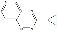 3-Cyclopropylpyrido[3,4-e]-1,2,4-triazine Struktur