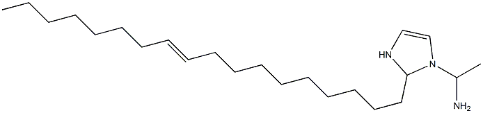 1-(1-Aminoethyl)-2-(10-octadecenyl)-4-imidazoline Struktur