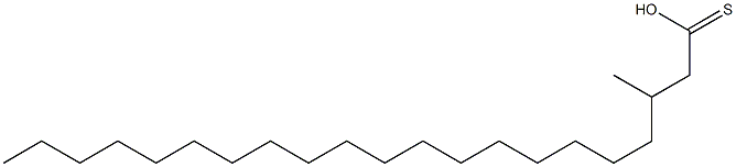 3-Methyl-3-octadecylthiopropionic acid Struktur