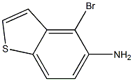 4-Bromobenzo[b]thiophen-5-amine Struktur