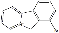 7-Bromo-6H-pyrido[2,1-a]isoindolium Struktur